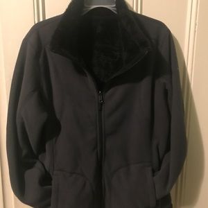 Snozu Fleece Black Zip  (XL)